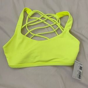 lululemon Free to be wild, highlight yellow